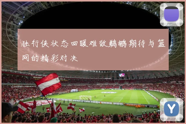 独行侠状态回暖难敌鹈鹕期待与篮网的精彩对决