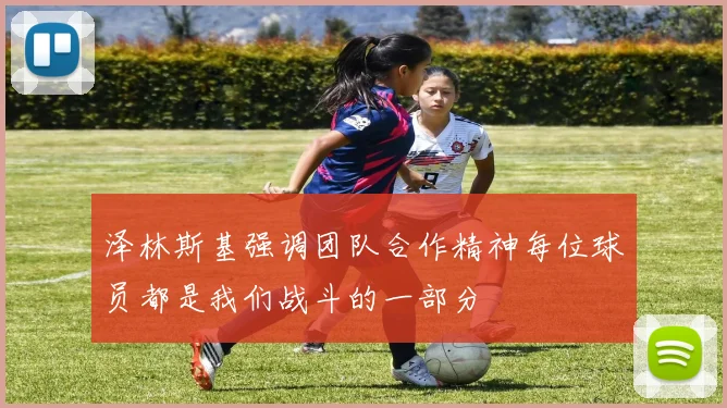 泽林斯基强调团队合作精神每位球员都是我们战斗的一部分